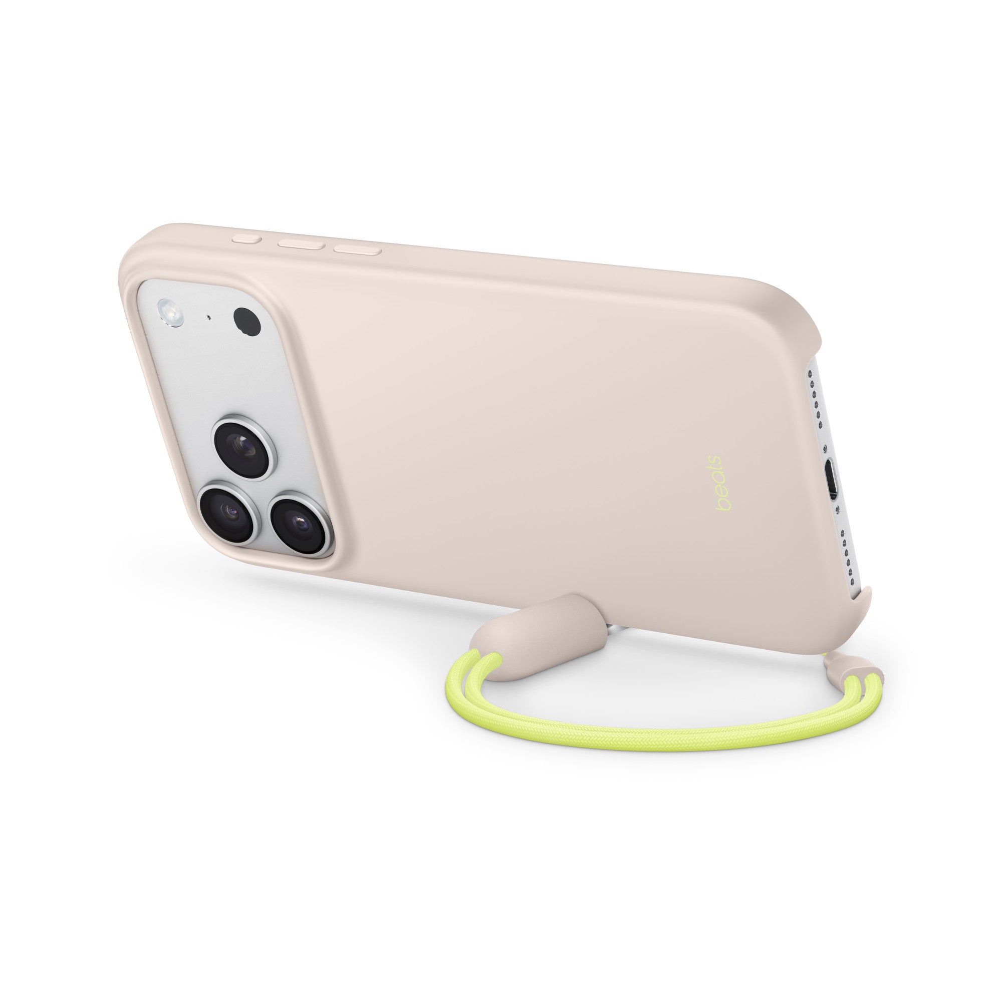 Beats iPhone 17 Pro Max Kickstand Case with MagSafe and Camera Control – Lime Stone