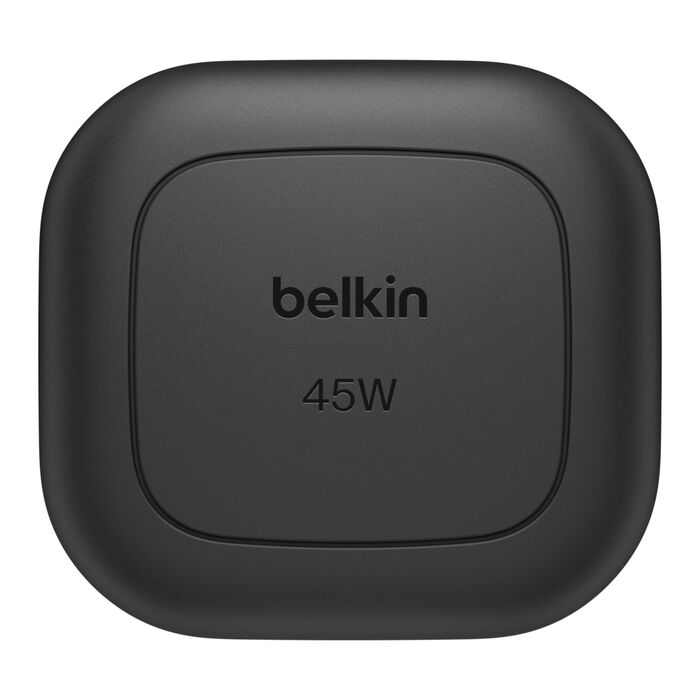 Belkin Compact Wall Charger 45W, USB-C Power Black