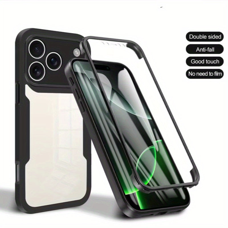 A 360-Degree Phone Case with Dual Sides That Works with for iphone 17 Air, 17 Pro Max, 17 Pro, And Includes a Screen Protector. – iMachines A 360-Degree Phone Case with Dual Sides That Works with for iphone 17 Air, 17 Pro Max, 17 Pro, And Includes a Screen Protector. – iMachines