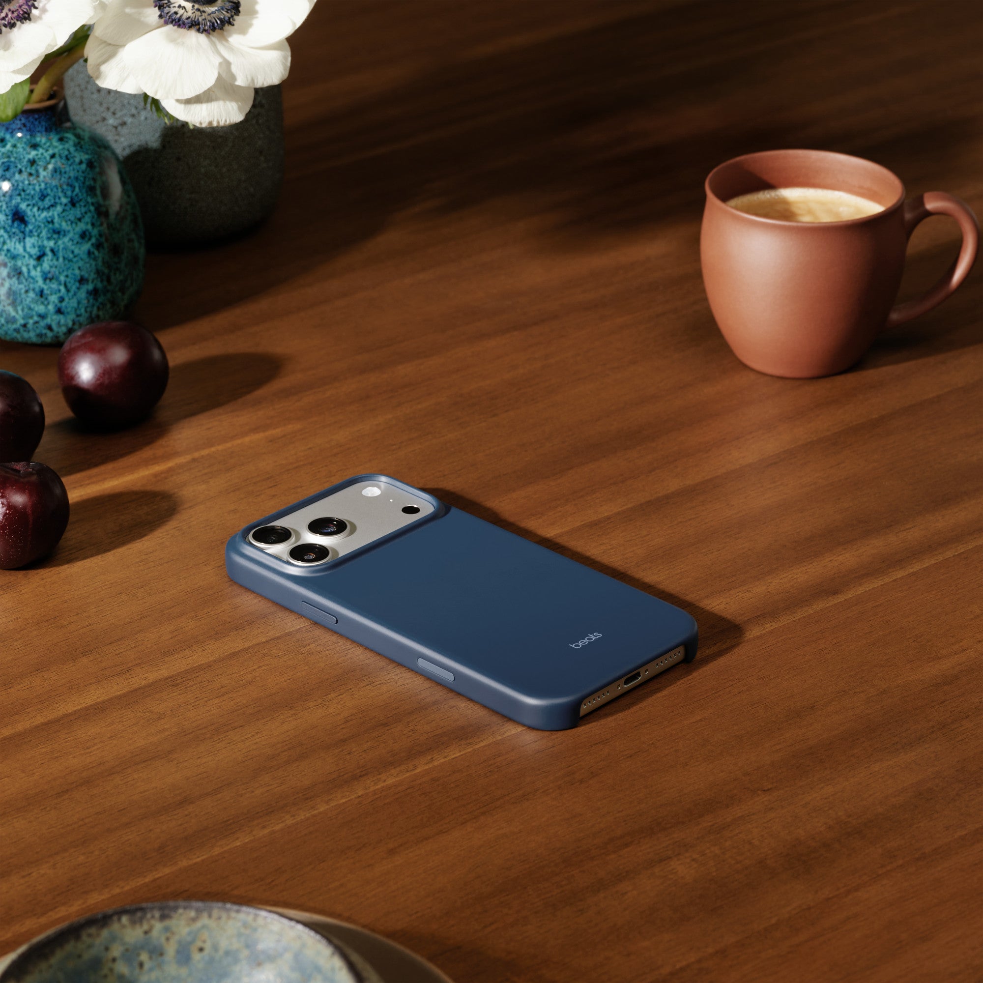 Beats iPhone 17 Pro Max Case with MagSafe and Camera Control – Bedrock Blue