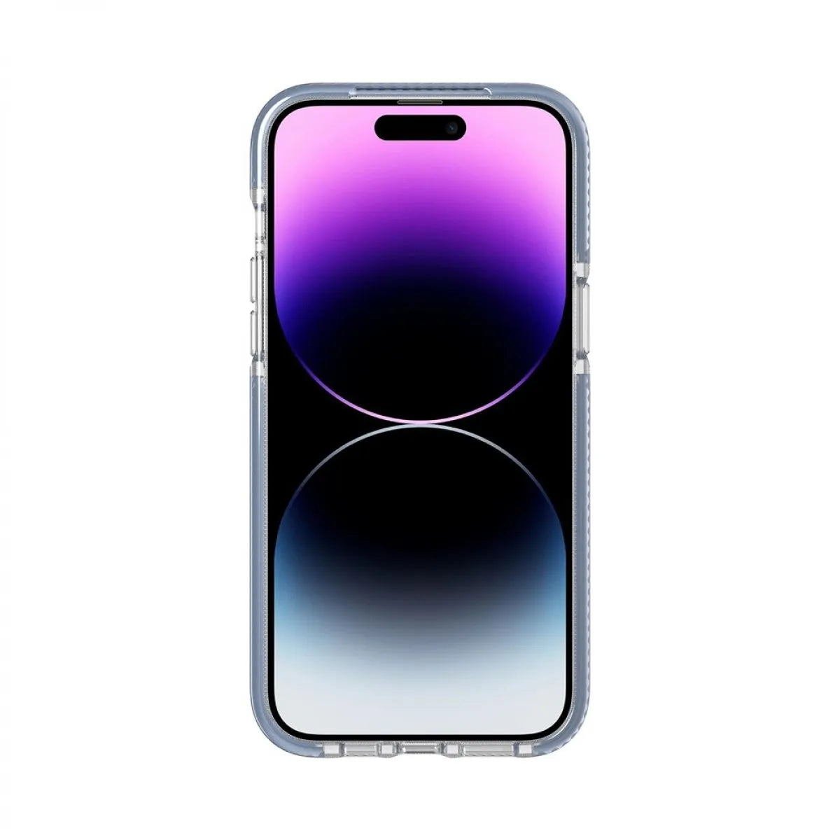 Tech21 iPhone 14 Pro Case Evo Crystal MagSafe Steel Blue