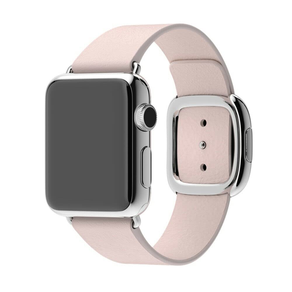 Apple 38mm Modern Buckle Smart Watch Band - Soft Pink