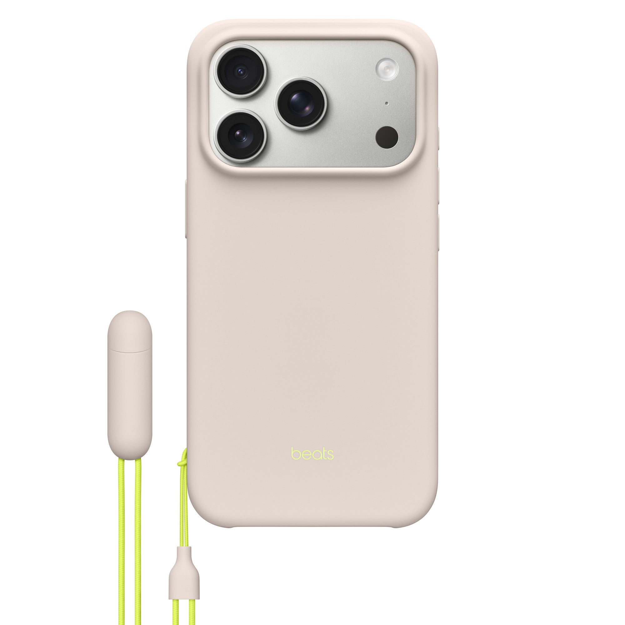 Beats iPhone 17 Pro Kickstand Case with MagSafe and Camera Control – Lime Stone