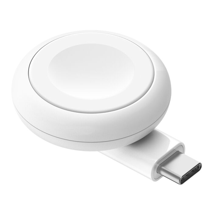 Belkin Boost Charge Pro Portable USB-C Apple Watch Charger MFi Certified for Apple Watch White