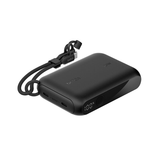 Belkin Boost Charge Power Bank 10K with Display Black