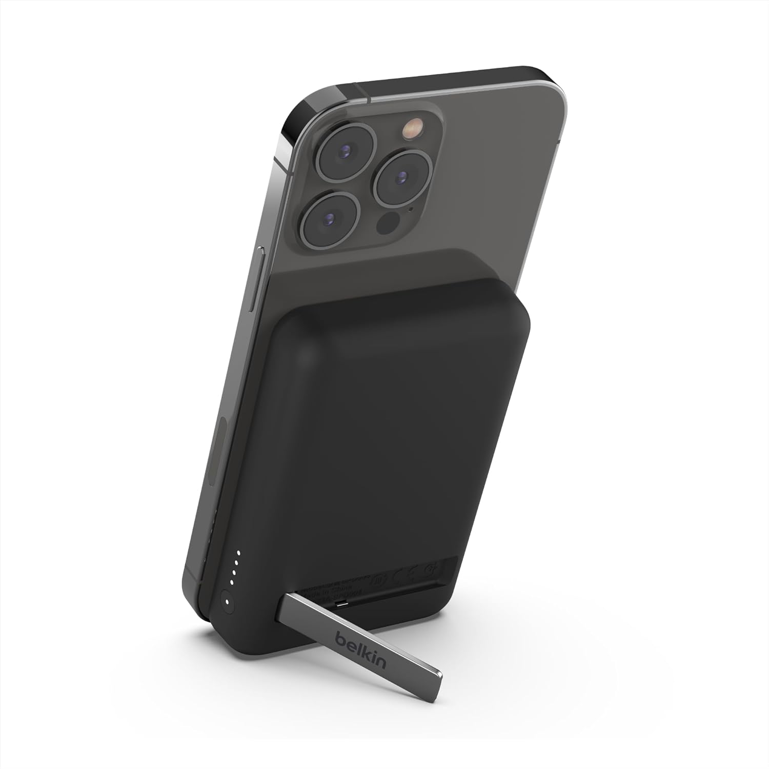 Belkin BoostCharge Magnetic Wireless Power Bank with Stand (Black)