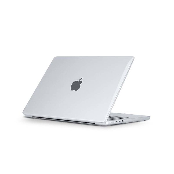 غطاء Epico Shell لجهاز MacBook Pro مقاس 14 بوصة لامع - أبيض (A2442)