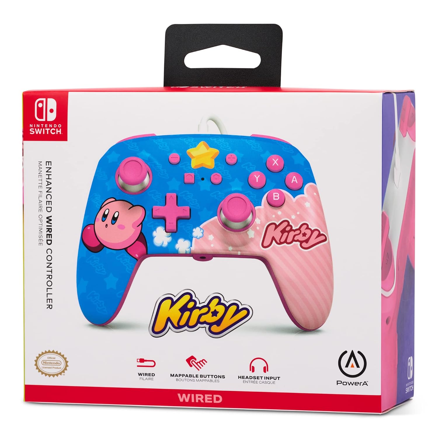 PowerA Enhanced Wired Controller Kirby