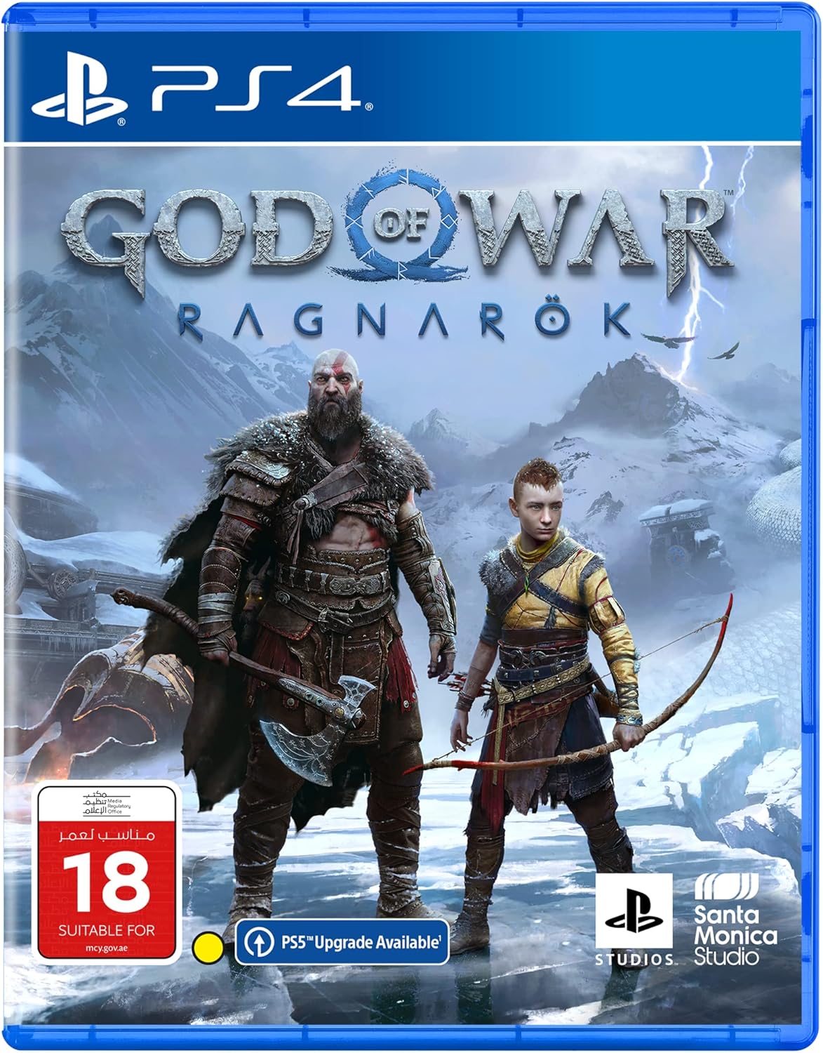 GOD OF WAR RAGNAROK Standard Edition (PS4) - النسخة الإماراتية
