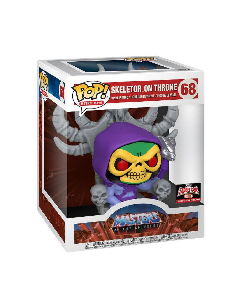 Funko Pop Deluxe: Masters of the Universe – Skeletor on Throne (Exclusive)