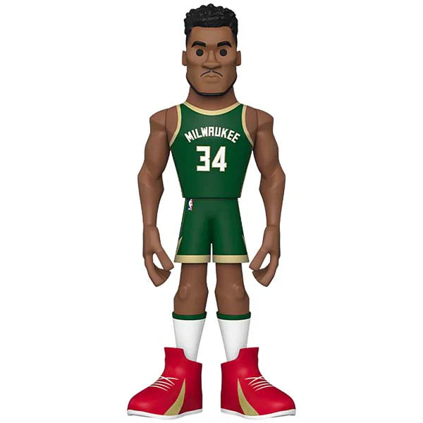 Gold 12" NBA: Milwaukee Bucks – Giannis Antetokounmpo with Chase Variant (Exclusive)