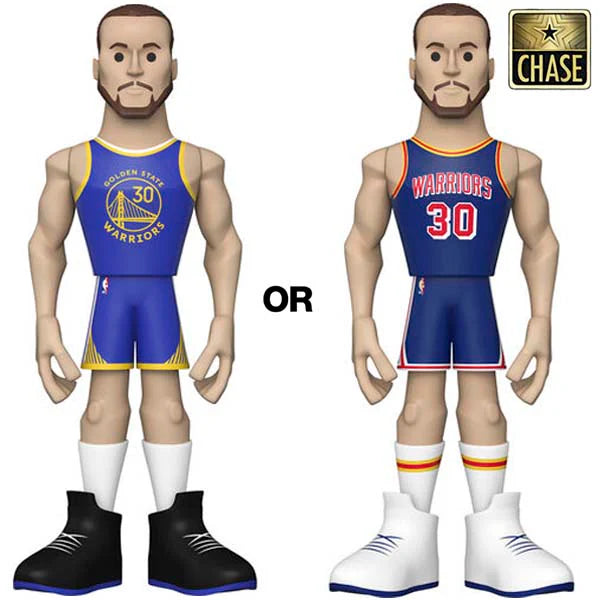 Gold 12" NBA: Golden State Warriors – Stephen Curry with Chase Variant (Exclusive)