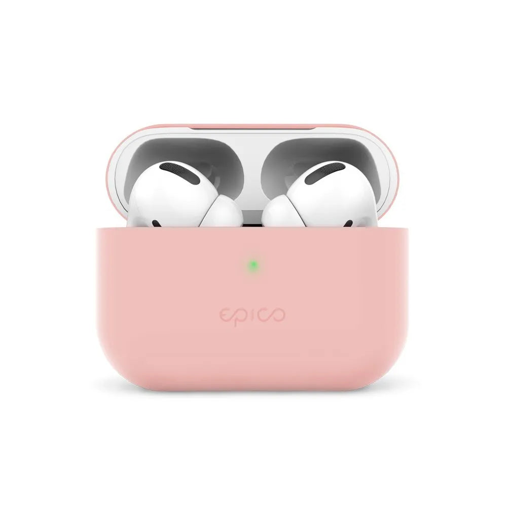 غطاء إبيكو سيليكون، AirPods Pro (الجيل الأول) - جراب، وردي