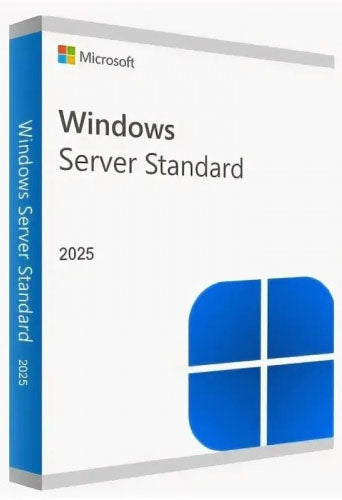 Microsoft Windows Server 2025 Standard - License and Media - 16 Cores