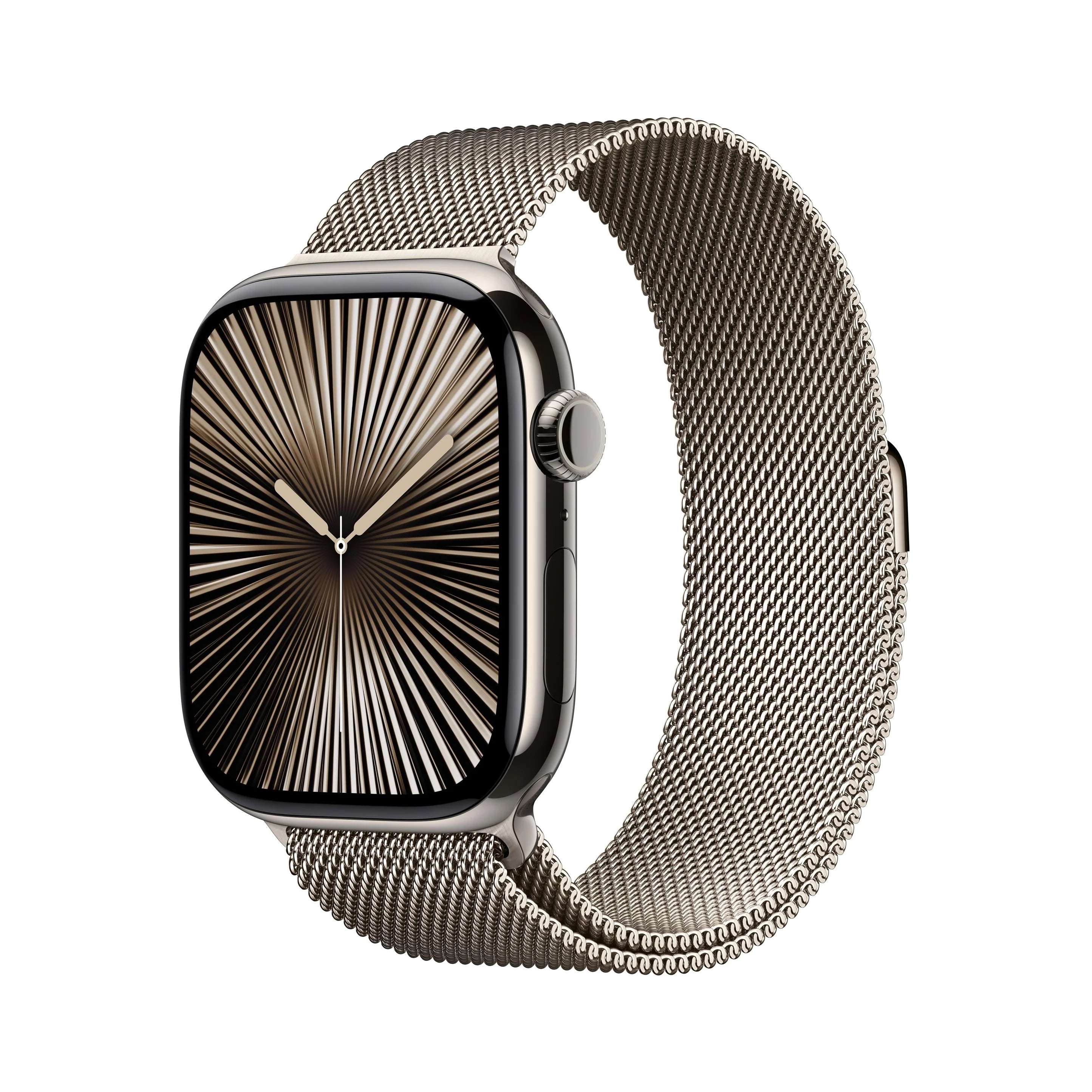 Apple Watch Series 10 Titanium Case with Milanese Loop