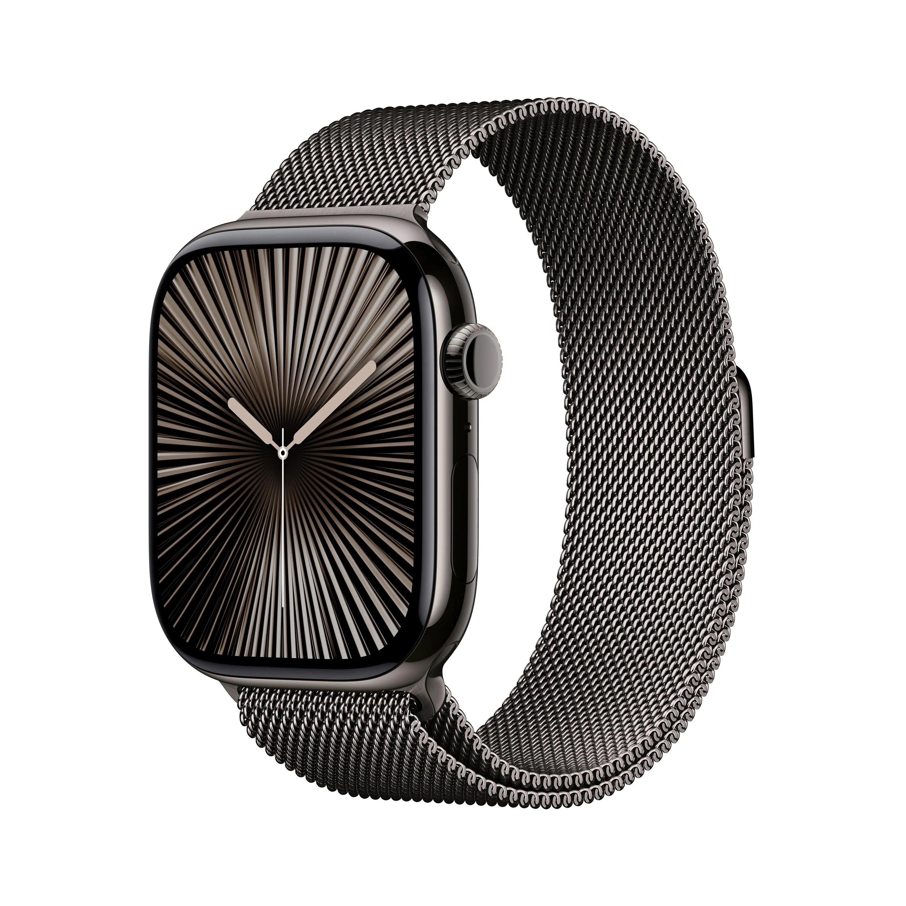 Apple Watch Series 10 Titanium Case with Milanese Loop