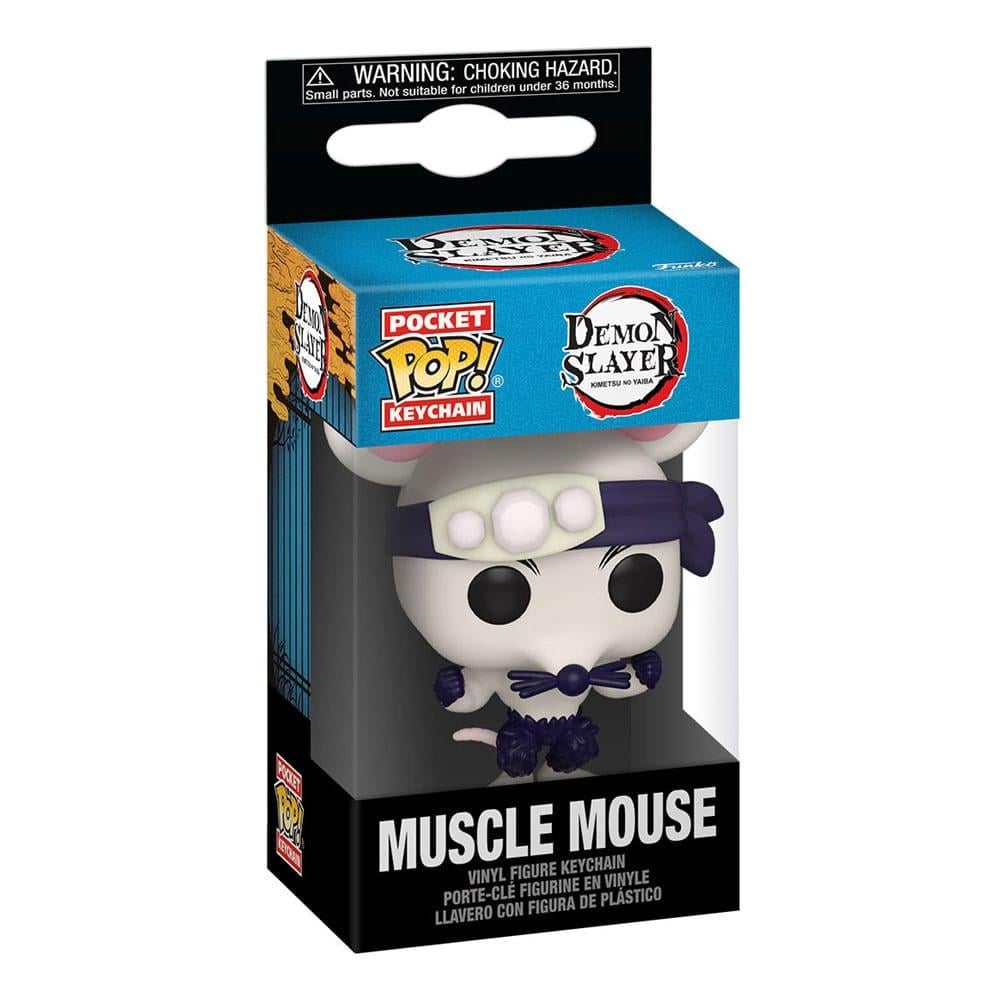 Pocket Pop! Animation: Demon Slayer – Muscle Mouse Keychain Figure