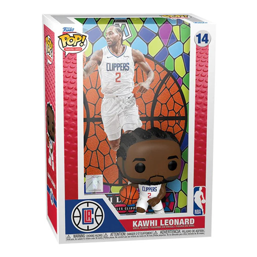 Pop Cover! NBA – Los Angeles Clippers – Kawhi Leonard (Mosaic Trading Card)