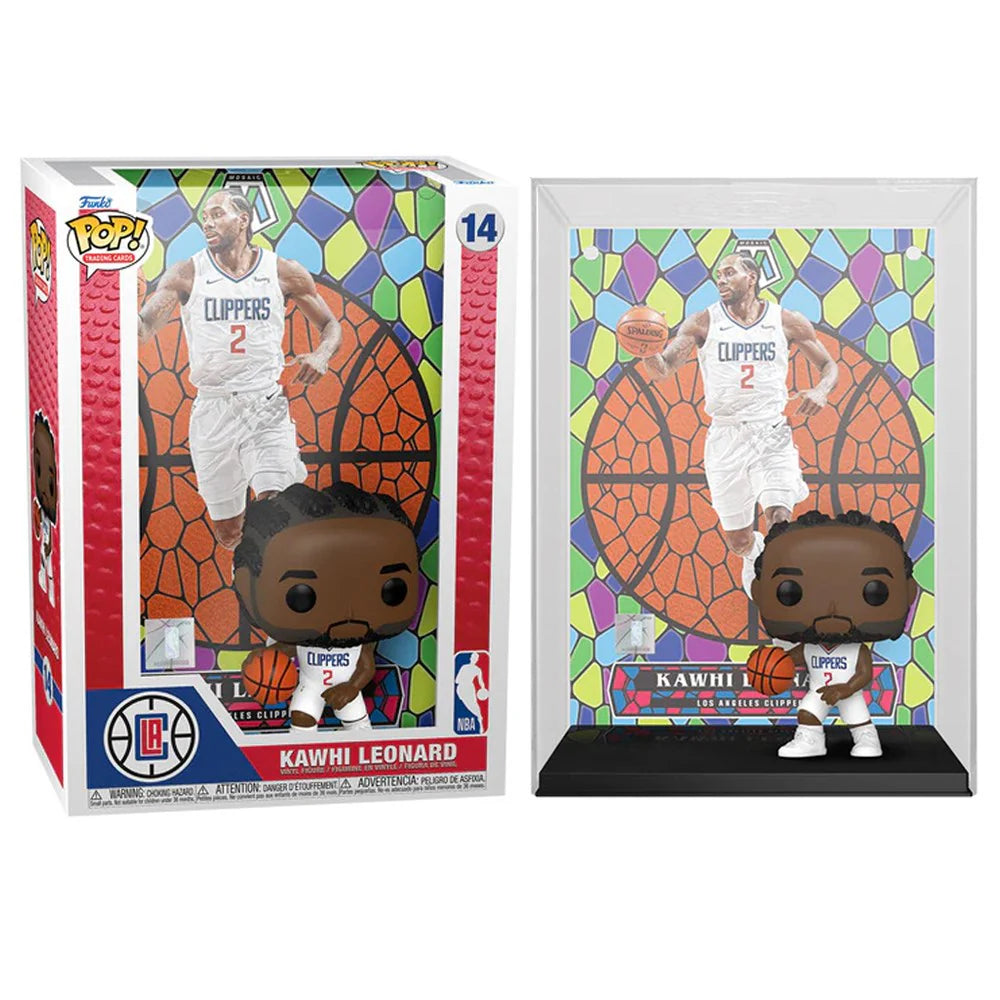 Pop Cover! NBA – Los Angeles Clippers – Kawhi Leonard (Mosaic Trading Card)