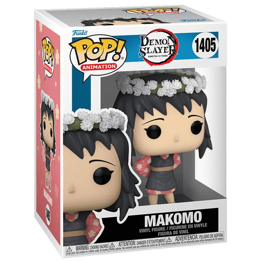 Pop! Animation: Demon Slayer – Makomo (Flower Headdress) Vinyl Figure
