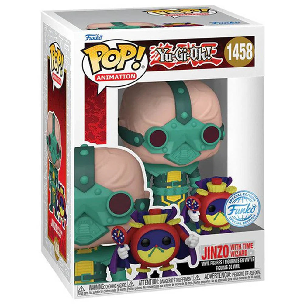 Pop! Animation: Yu‑Gi‑Oh – Jinzo With Time Wizard (Exclusive)