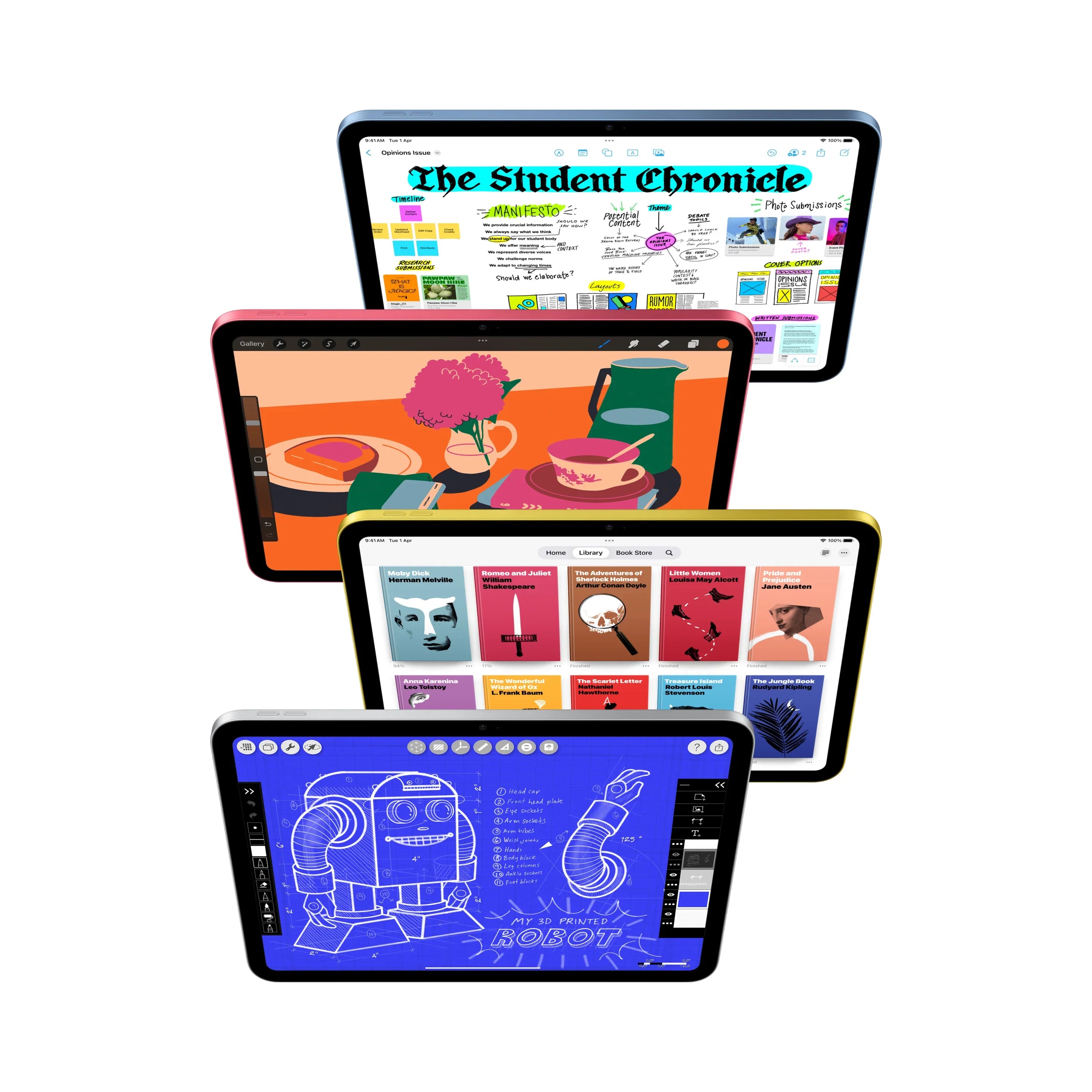 iPad 11-inch A16 chip, 11-inch Model, Liquid Retina Display