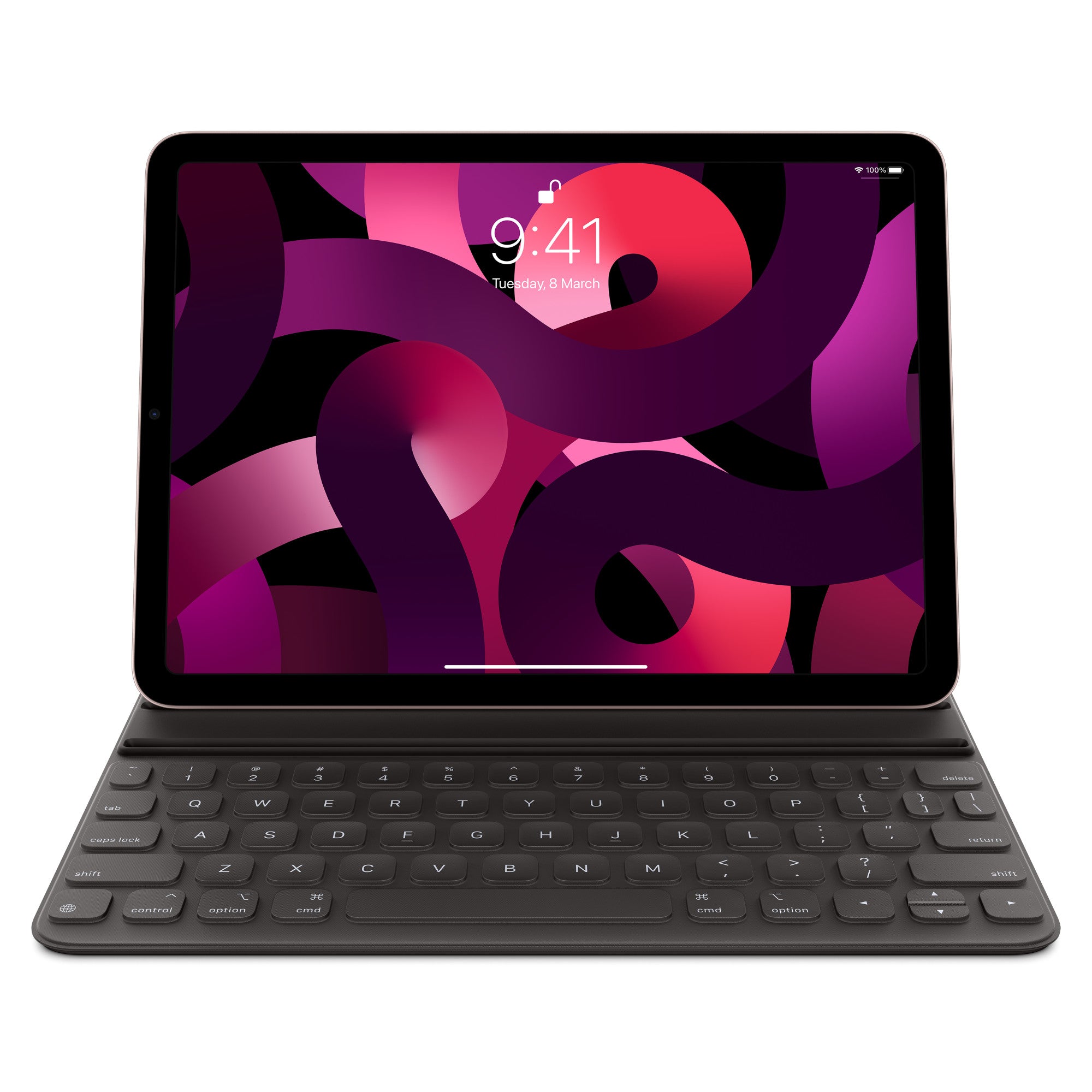 لوحة مفاتيح ذكية Folio لجهاز iPad Pro مقاس 11 بوصة (الجيل الرابع) وiPad Air مقاس 11 بوصة (M2) - اللغة العربية