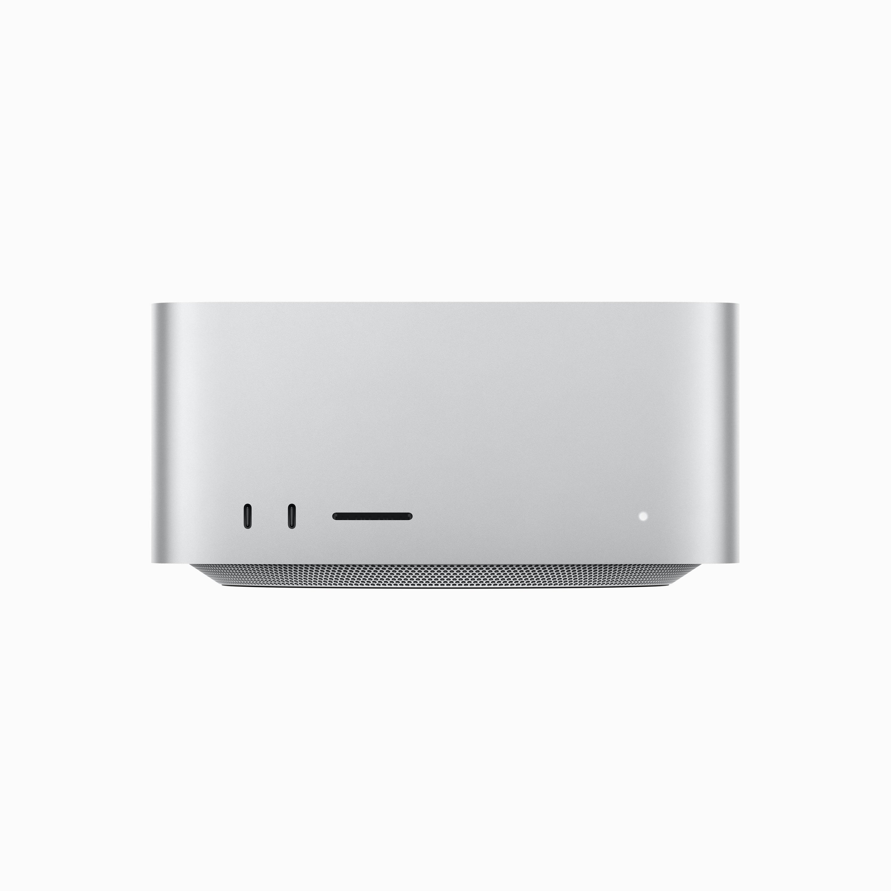 Mac Studio (2023) Apple M2 Max مع وحدة معالجة مركزية مكونة من 12 نواة، ووحدة معالجة رسومية مكونة من 30 نواة، ومحرك عصبي مكون من 16 نواة