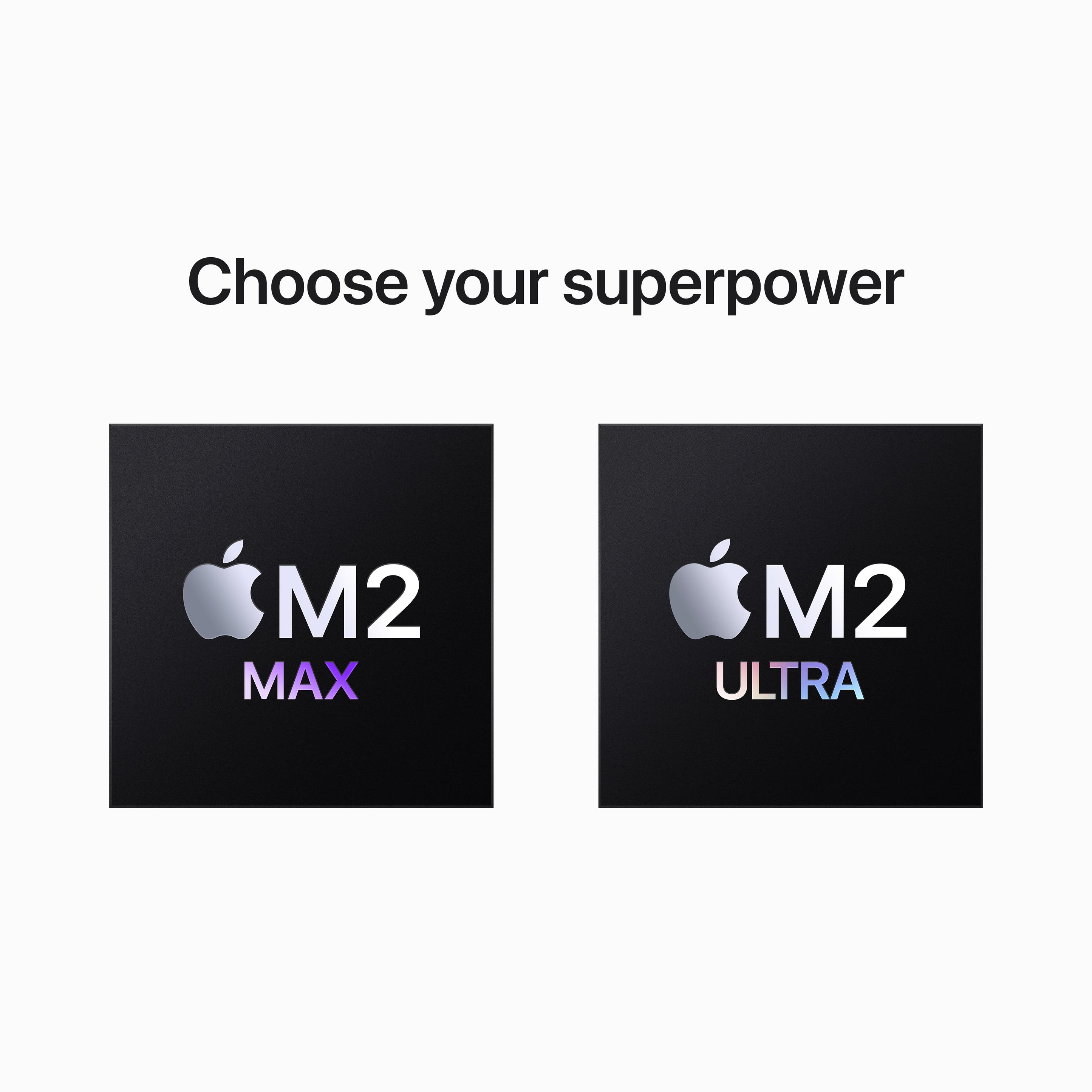 Mac Studio (2023) Apple M2 Max with 12-core CPU, 30-core GPU, 16-core Neural Engine