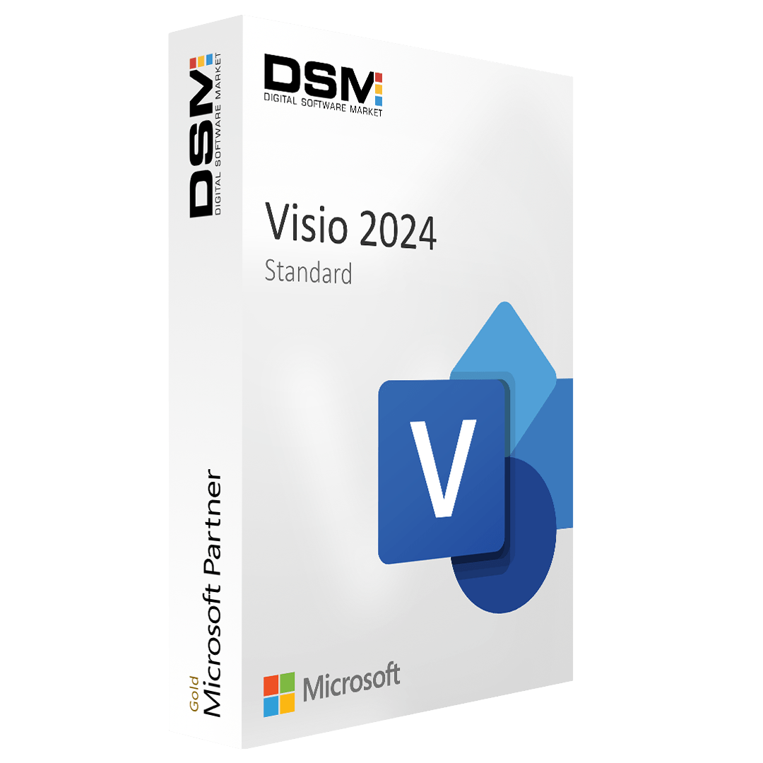 Microsoft Visio Standard 2024 - license - 1 license