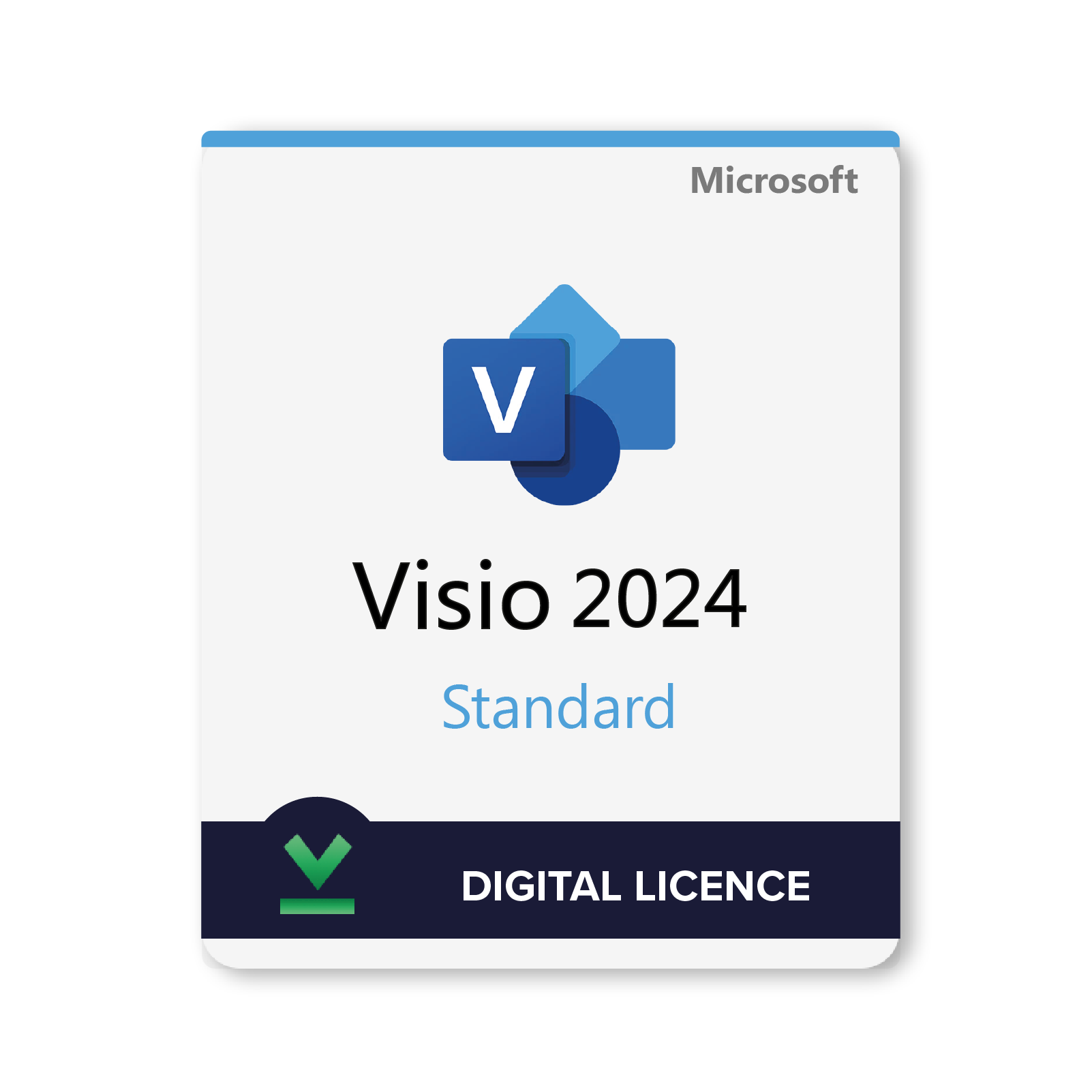 Microsoft Visio Standard 2024 - license - 1 license