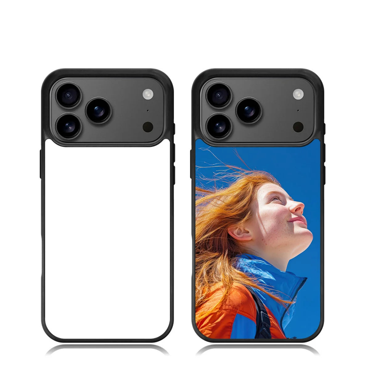 iPhone 17 Pro Sublimation TPU+PC Case with Aluminum Inserts