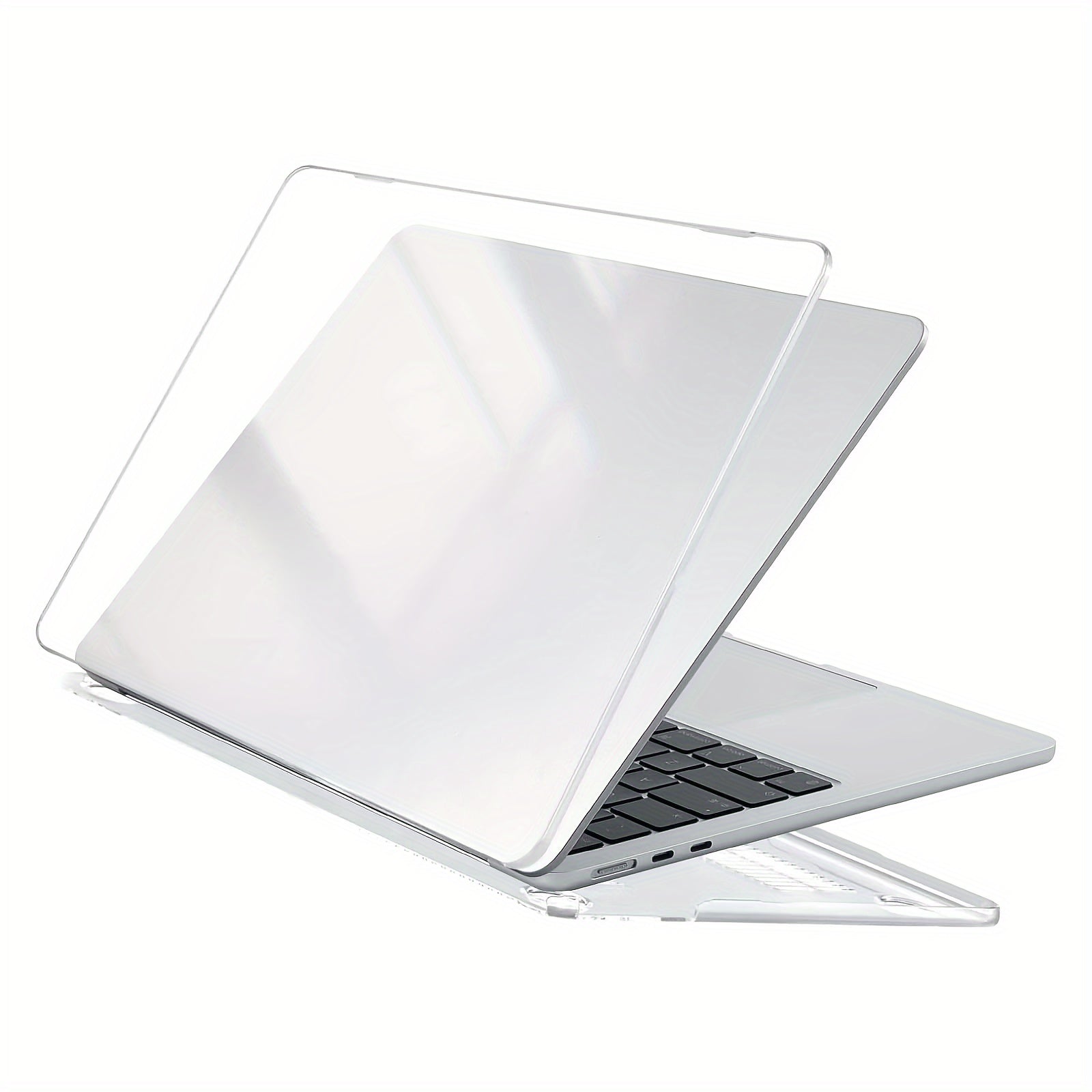 Crystal Clear Hard Shell Case for MacBook Durable Protective