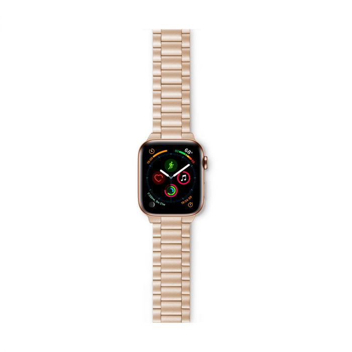 Epico Apple Watch 42/44/45 mm - حزام معدني، Starlight