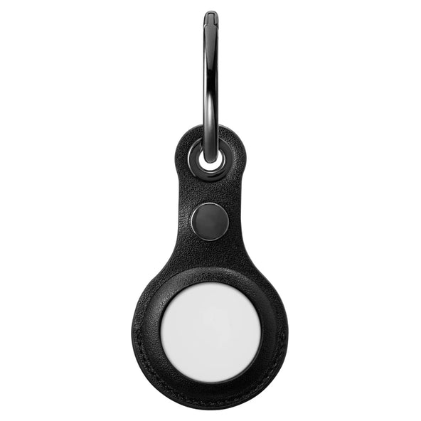 جراب Spigen Apple AirTag Valentinus - أسود مع حلقة مفاتيح
