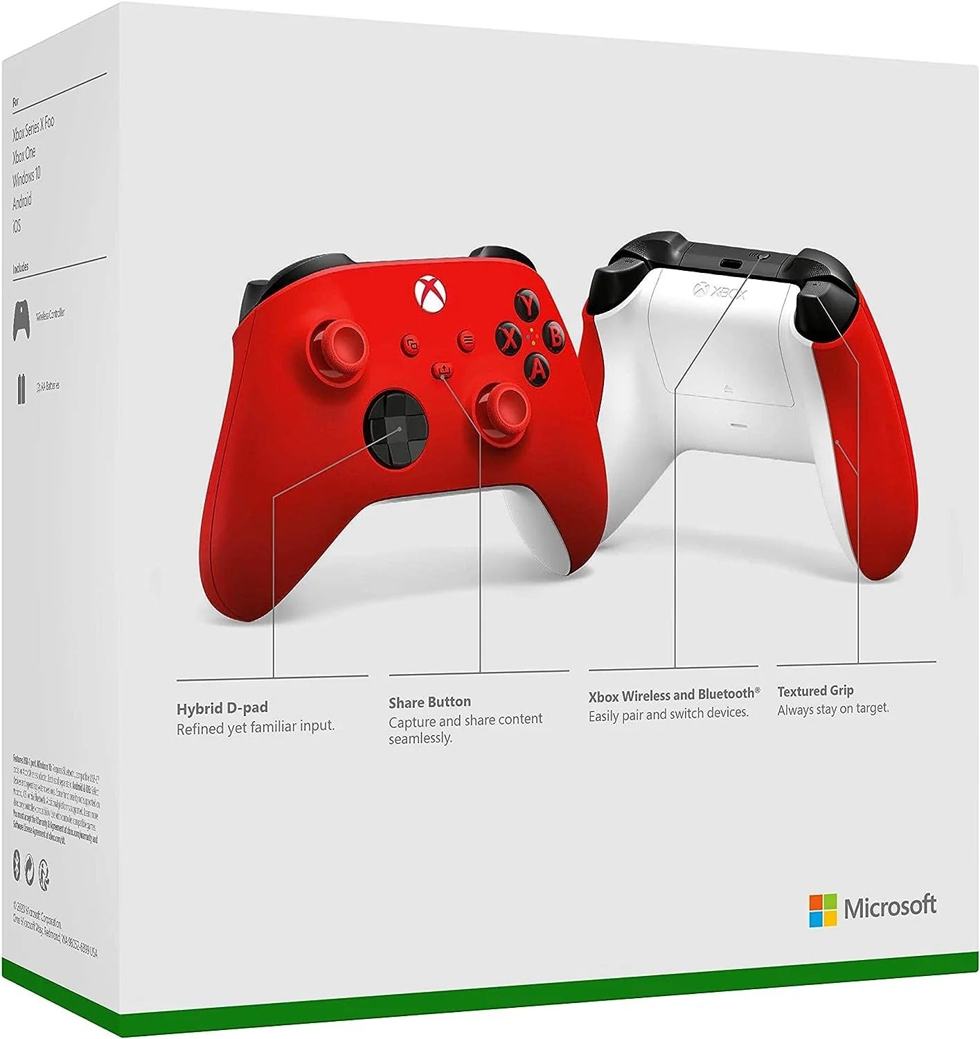 Xbox Series X|S Controller Pulse Red