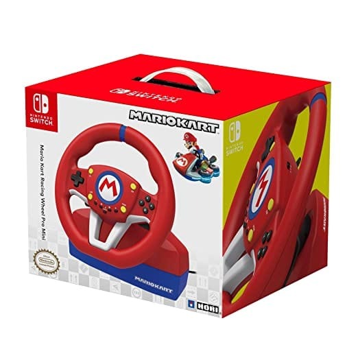 Hori Nintendo Switch Mario Kart Racing Wheel Pro Mini By - Officially Licensed By Nintendo