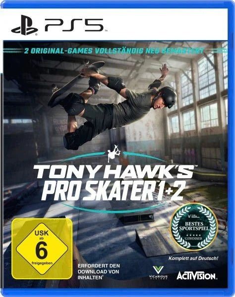 Tony Hawk Pro Skater 1+2 - Standard Edition-ps5