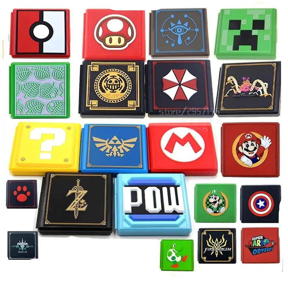 Portable And Shockproof-hard Shell Storage Box For Nintendo Switch Game Cards
