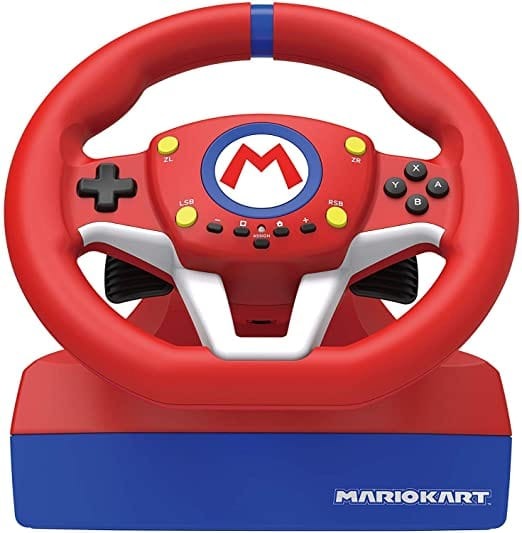 Hori Nintendo Switch Mario Kart Racing Wheel Pro Mini By - Officially Licensed By Nintendo