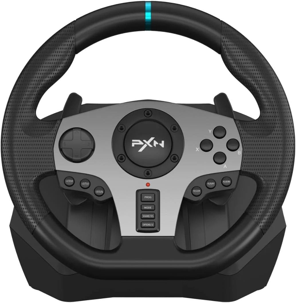 PXN V9 Gen2 Steering Wheel, for PC,Xbox One,Nintendo Switch,PS3,PS4,Xbox Series S/X