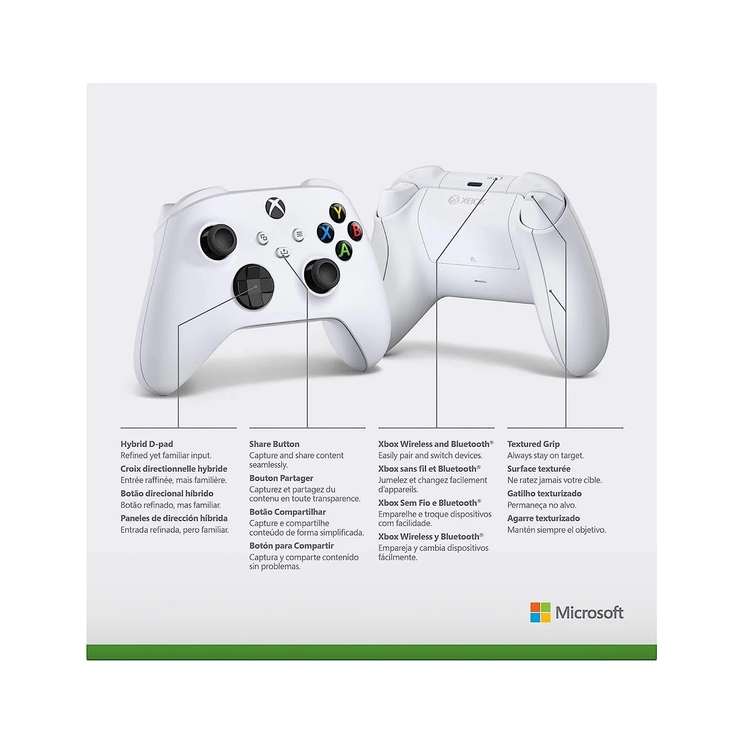 Microsoft Xbox X/S Wireless Controller Robot White