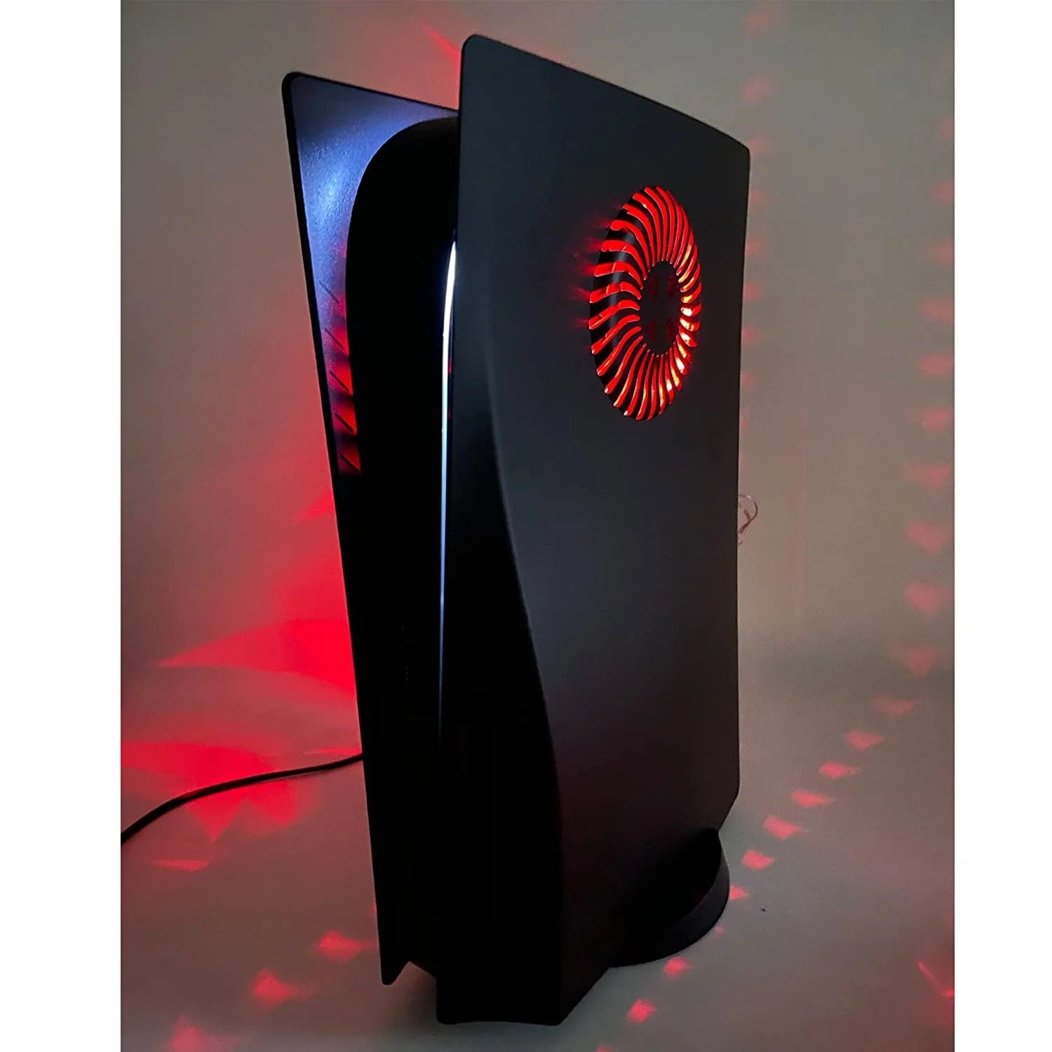 Faceplate with RGB Light Strip for PS5 400+ Effects LED Light Ring Console Cover with remote