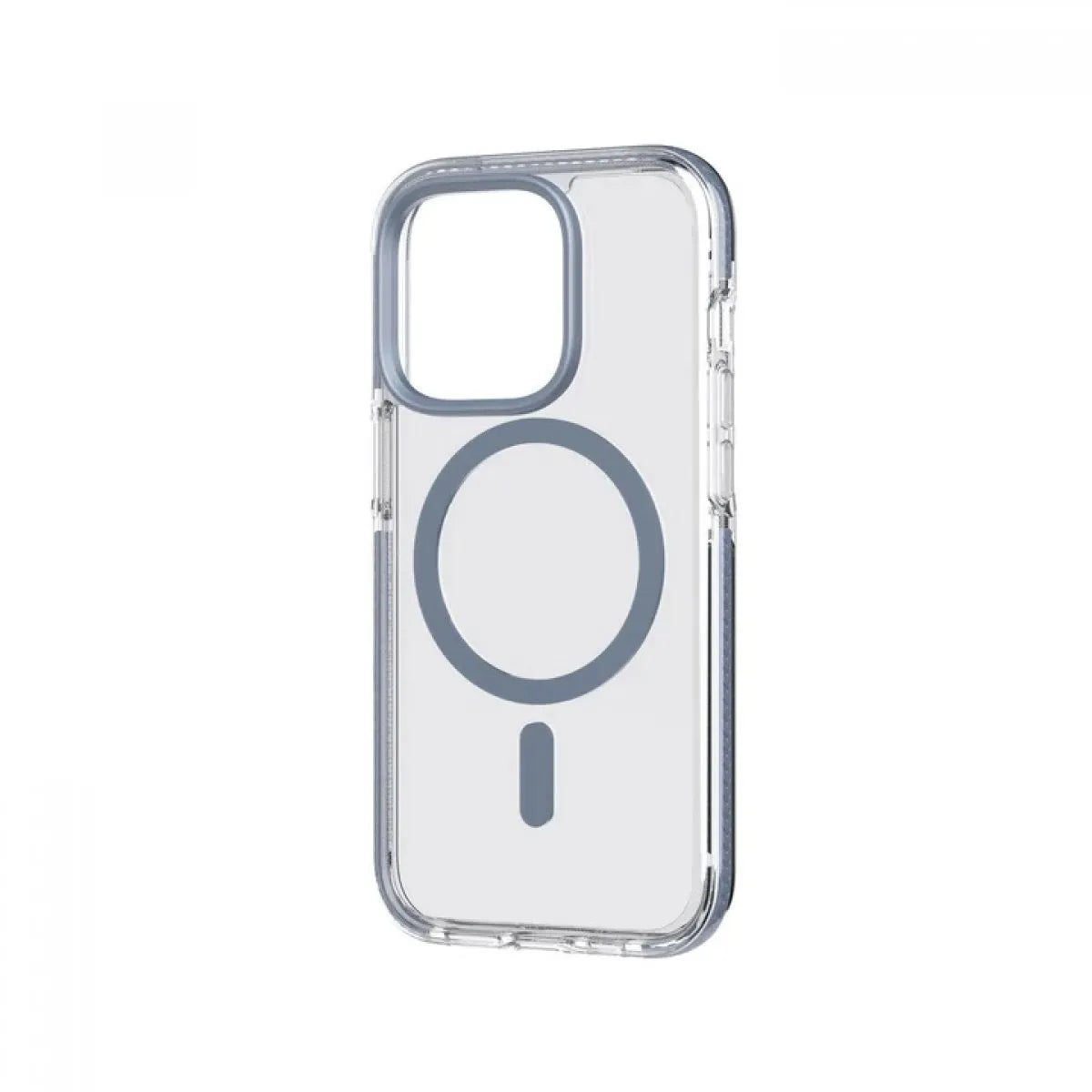 Tech21 iPhone 14 Pro Case Evo Crystal MagSafe Steel Blue