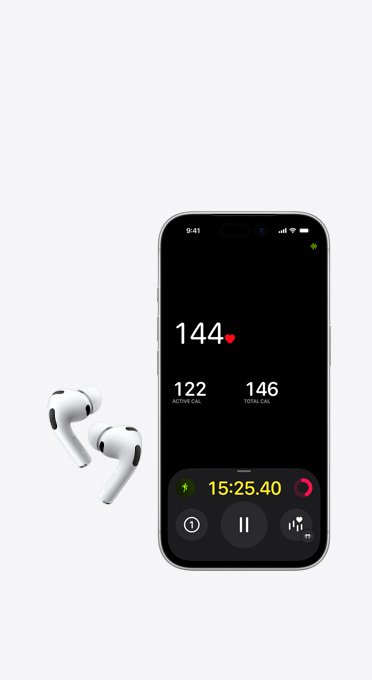 AirPods Heart Rate Sensing