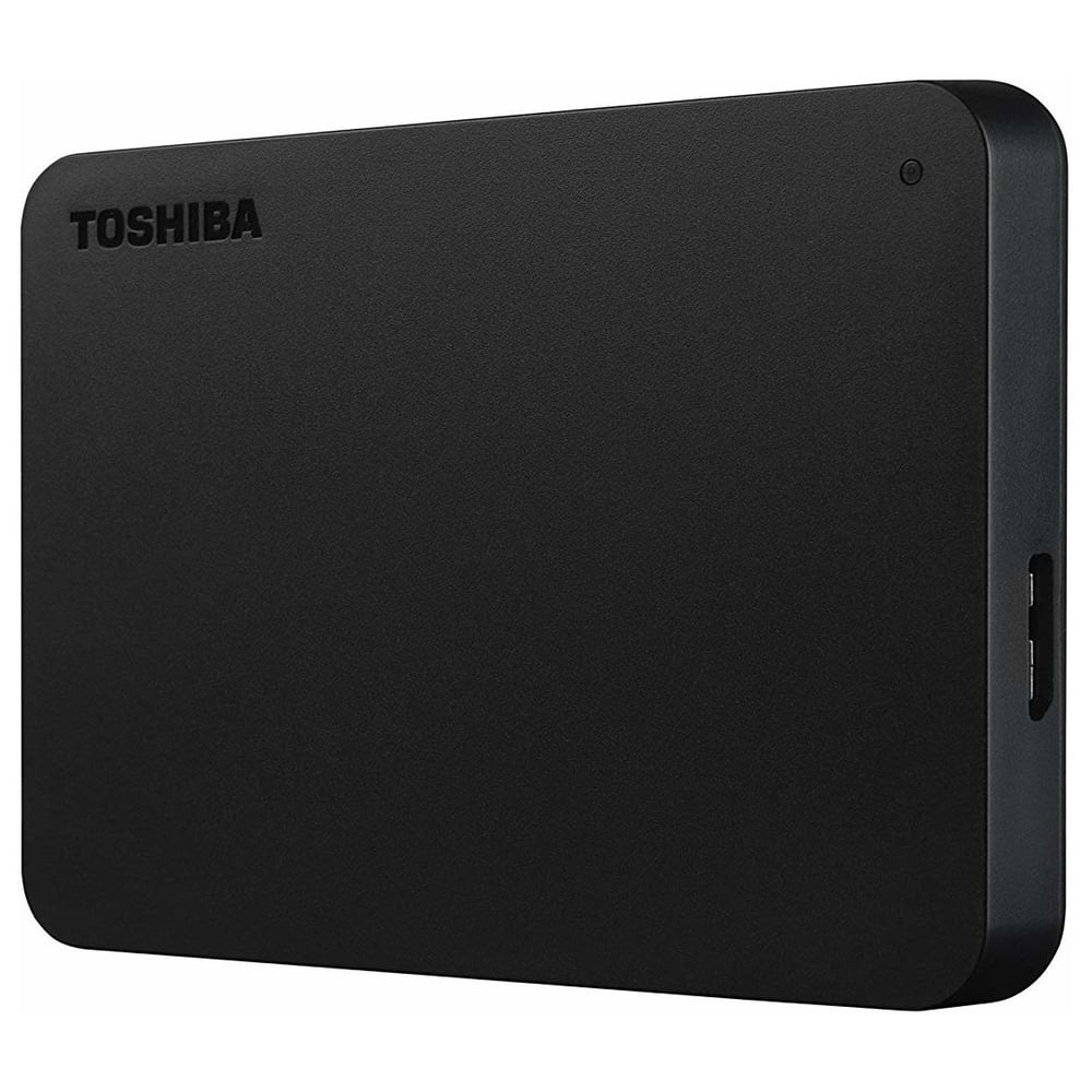 Toshiba Canvio Basics Portable Hard Disk Drive 1TB Black HDTB410EK3AA