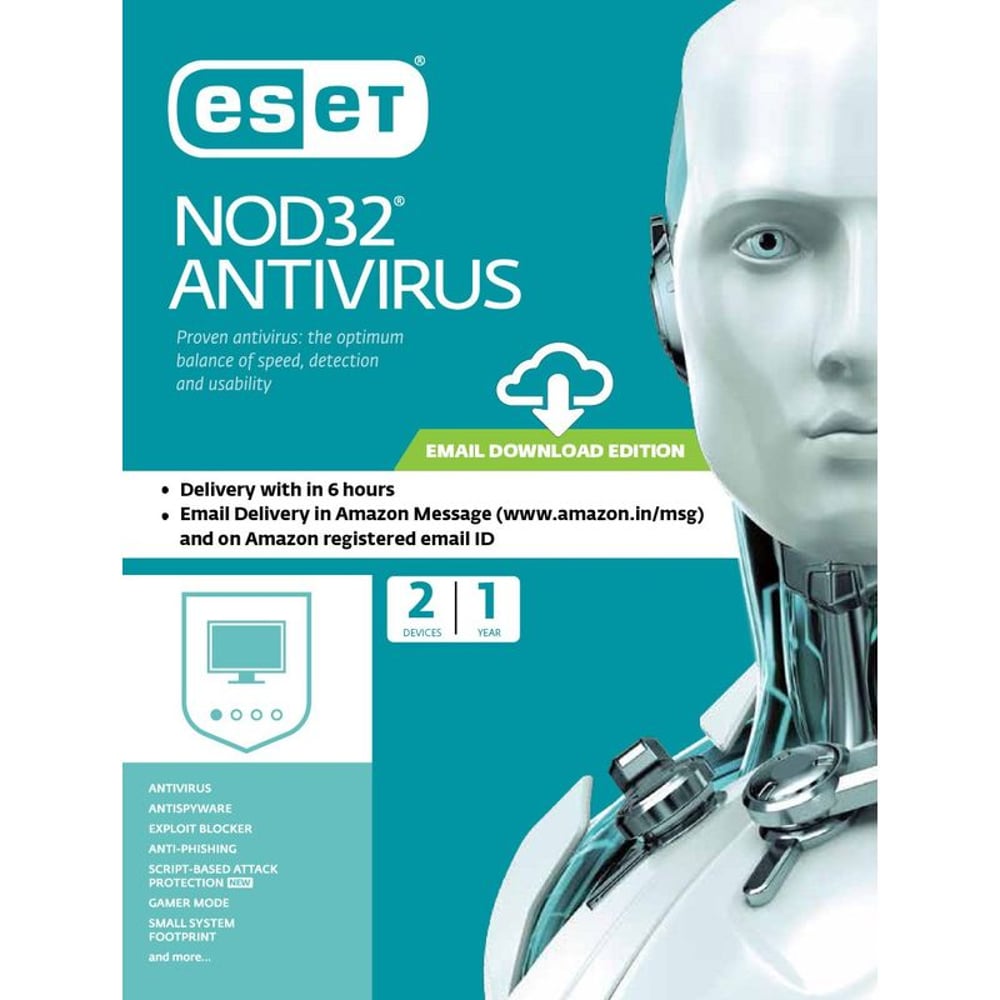 Eset NOD32 Antivirus – 2 Devices 1 Year