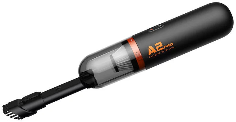 مكنسة كهربائية لاسلكية للسيارة من Baseus A2Pro بقوة 6000 باسكال (أسود)