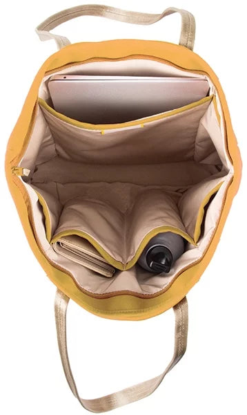 UNIQ laptop bag Hava 16" canary yellow RPET (UNIQ-HAVA-CYELLOW)