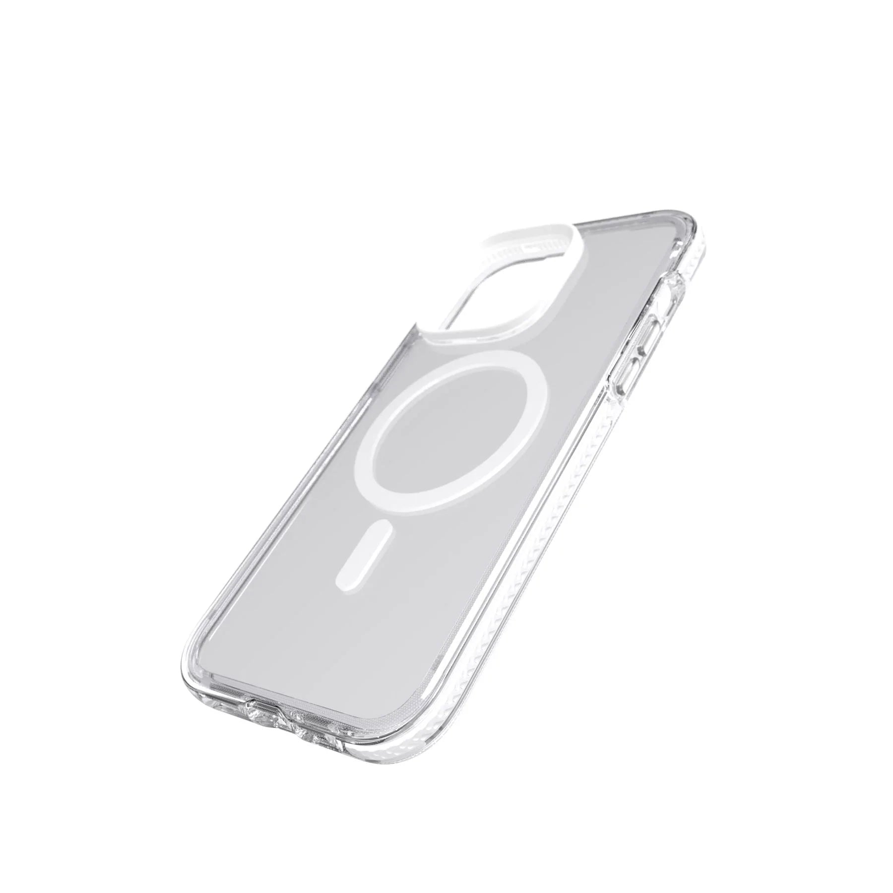 جراب Tech 21 Evo Crystal - متوافق مع Apple iPhone 14 Pro Max MagSafe® - أبيض
